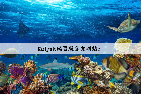 Kaiyun网页版官方网站：